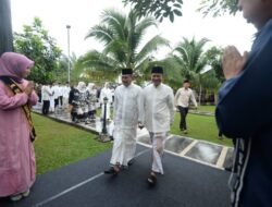 Pj Gubernur Sumut Shalat Id Bersama Ribuan Warga