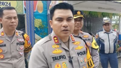 Kapolres Batubara Minta Personel Pos Pengamanan Idul Fitri Jaga Kesehatan