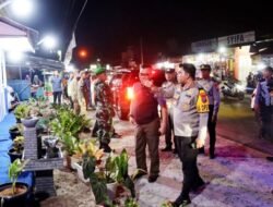 Bersama Kapolres Pj Bupati Batubara Cek Arus Mudik Lebaran