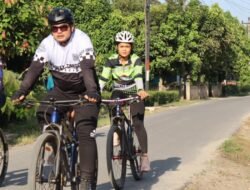 Jaga Kesehatan Tubuh, Kapolres Batubara Gowes Bersama JPU