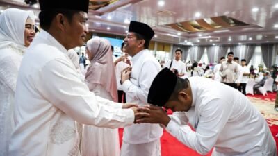 Silaturahmi Idul Fitri di Rumah Dinas Gubernur Sumut