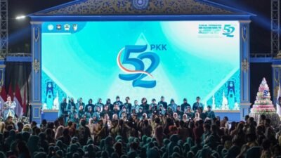 Di Acara HKG ke-52,TP PKK Sumut Dapat Penghargaan Tingkat Nasional