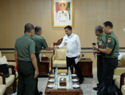 Pj Gubernur Sumut Terima Kunjungan Dinas Sejarah TNI AD