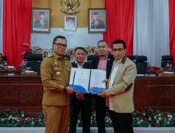 Pj Bupati Sampaikan 2 Ranperda ke DPRD Batubara