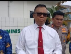 Pj Bupati Batubara Bersama Kapolres Besuk Korban Kebakaran di RSUD