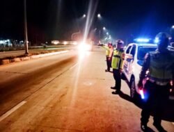 Patroli Blue Light Jaga Situasi Arus Lalu Lintas di Batubara