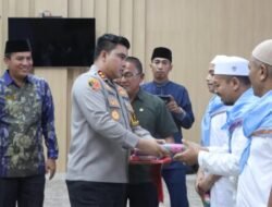 Kapolres Batubara Hadir di Tapung Tawar Jamaah Calon Haji