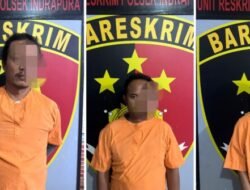 Tiga Pria Batubara Pegang Sabu Ditangkap