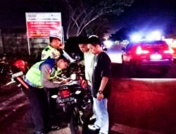 Cegah Gangguan Kamtibmas,Polsek Indrapura Patroli Gabungan