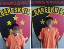 Polsek Indrapura Tangkap 2 Pencuri Besi Bangunan
