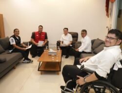 Usai Dilantik, Pj Gubernur Sumut Audensi ke Menpora