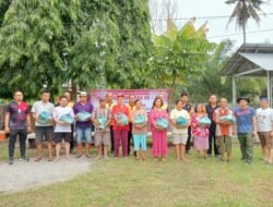 Polsek Indrapura Beri Sembako