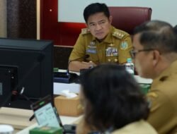 Pj Gubernur Sumut Rakor Pengendalian Inflasi