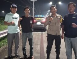 Patroli Malam Polsek Lima Puluh Tidak Hanya Fokus 3C