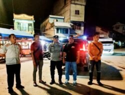 Polsek Medang Deras Patroli Malam Antisipasi Geng Motor dan Begal