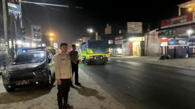 Polsek Indrapura Patroli Objek Vital Sepanjang Jalinsum Indrapura