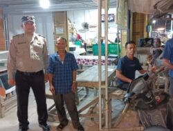 Menghadapi Pemilu 2024, Polsek Medang Deras Perketat Patroli