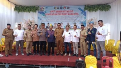 Satnarkoba Polres Batubara Beri Penyuluhan di Desa Pematang Panjang