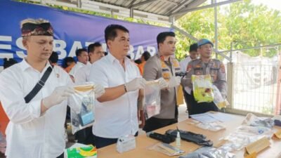 13 Hari,25 Tersangka Narkoba di Batubara Diringkus