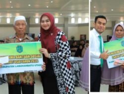 Bupati Labura Salurkan Bantuan Sosial Lansia