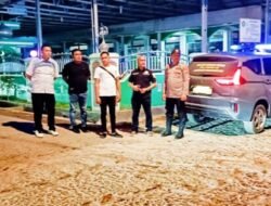 Polsek Medang Deras Patroli Malam