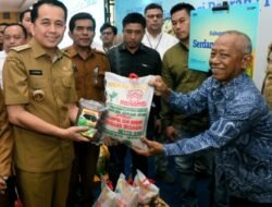 Pj Gubernur Rakor HLM Pengendalian Inflasi Sumut