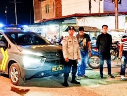 Patroli Malam Antisipasi Kejahatan Diwilayah Polsek Medang Deras