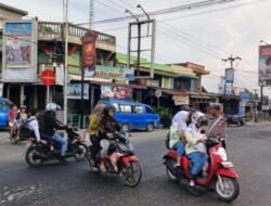 Patroli Kibas Bendera Satlantas Polres Batubara