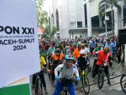 PB PON Bersama DPRD Sumut Funbike