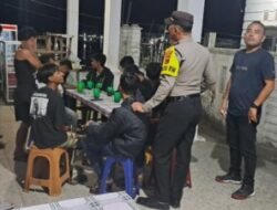 Polsek Labuhan Ruku Patroli Malam