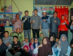 Kunjungi Desa Bandar Rahmat, Pj Bupati dan Kapolres Batubara Berbagi ke Anak Yatim dan Duafa