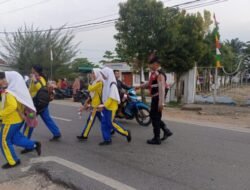 Berikan Rasa Aman dan Nyaman Kepada Masyarakat Samapta Polsek Labuhan Ruku Pos Padat Pagi
