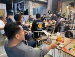 Kapolres Batubara Naik Motor Sambangi Warga