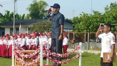 Jadi Irup Upacara HUT Ke-79 RI, Manager Socfindo Tanah Gambus Minta Karyawan Semangat Bekerja