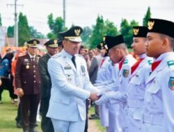 Forkopimda Batubara Upacara HUT Ke-79 RI