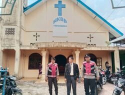 Patroli Pengamanan Ibadah Minggu Polsek Labuhan Ruku