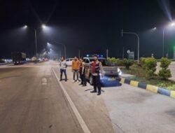 Patroli Polsek Lima Puluh Tindak Tegas Geng Motor