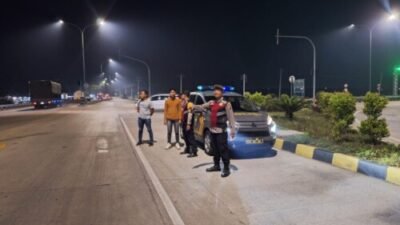 Patroli Polsek Lima Puluh Tindak Tegas Geng Motor