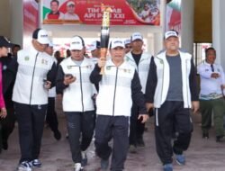 Kirab Api PON XXI 2024 Singgah di 18 Daerah Sumut