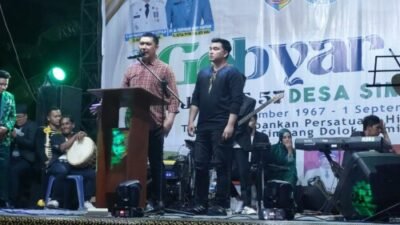 HUT Ke-57 Desa Simpang Dolok Dihadiri Tokoh Penting Batubara