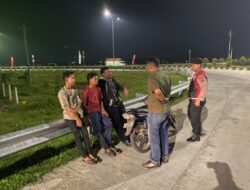 Polres Batubara Patroli Malam Disejumlah Lokasi