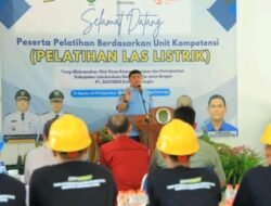 Pemkab Labura Bersama PT Socfindo Latih Las Listrik 16 Pemuda