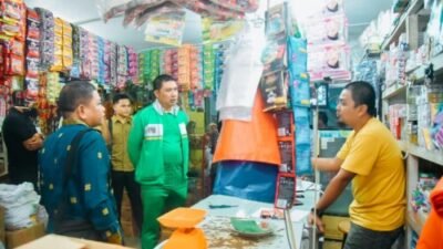 Inspeksi Harga Sembako di Pasar Kebun Kopi Batubara