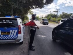 Polres Batubara Cegah Lakalantas