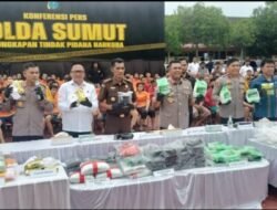 Kapolda Sumut Ungkap 578 Kasus Narkoba,103 Pengguna dan 610 Anggota Jaringan