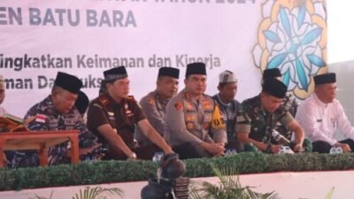 Peringatan Maulid Nabi di Polres Batubara Doa bersama Forkopimda