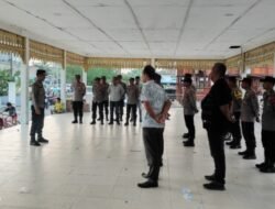 Polres Batubara Kawal Deklarasi Kampanye Darwis-Oky