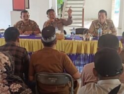 Dalam Rangka Pilkada,Kapolsek Sambangi Tokoh Masyarakat