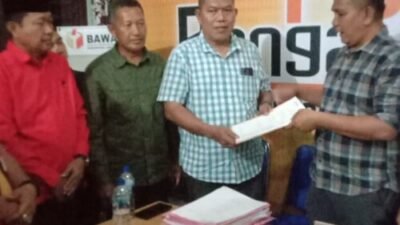 Paslon Ahmad Rizal-Darno Laporkan KPU ke Bawaslu Labura