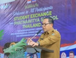 Pemkab Labura Sambut Direktur Phatnawitya School Thailand